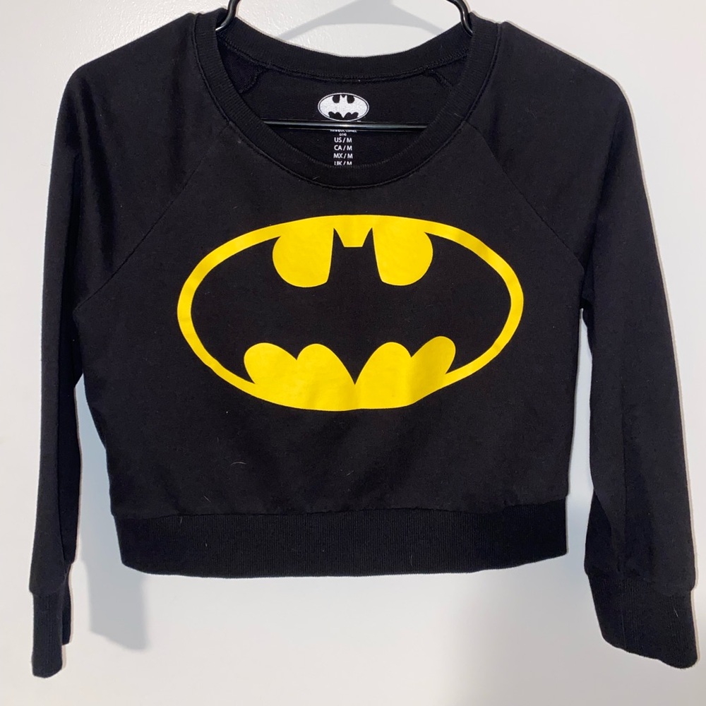 Batman Crop Sweater